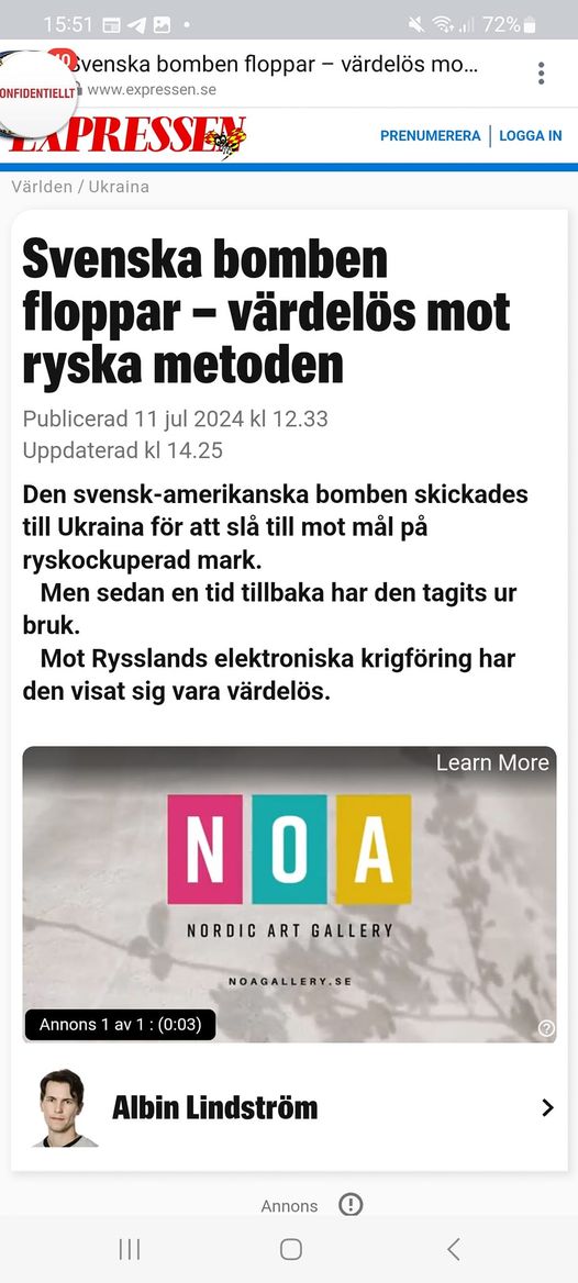 Värdelös Svensk Bomb