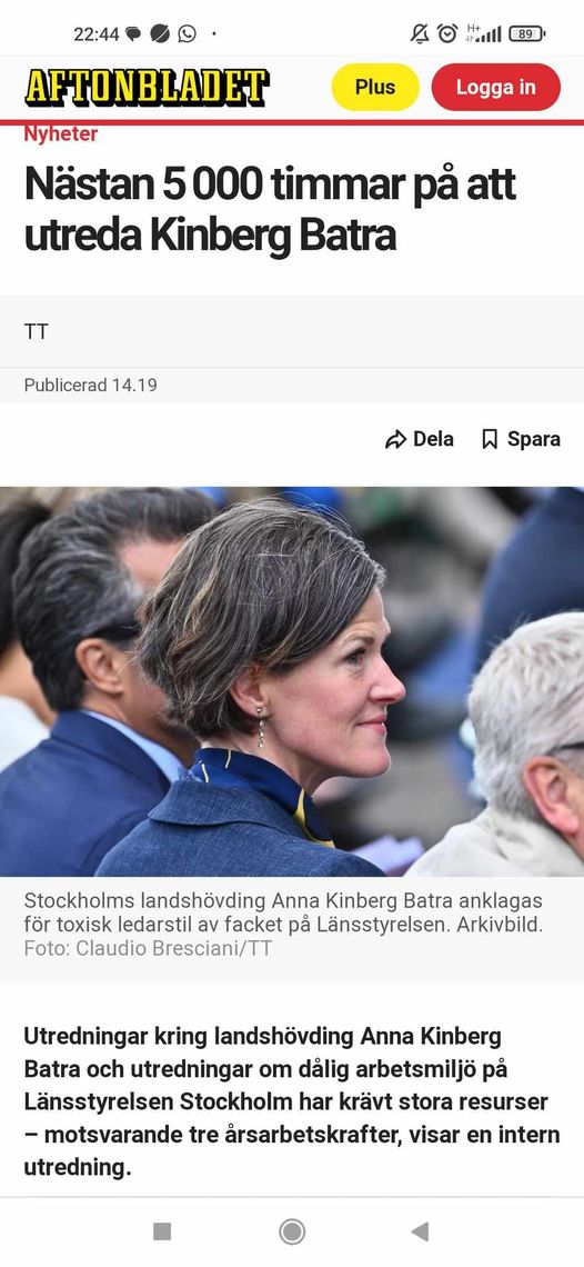 5000 Timmars Utredning På Kinberg Batra