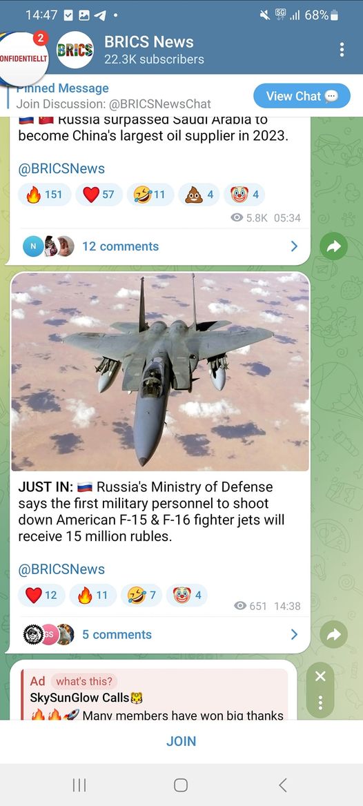 Miljonbelöning För Nedskjutet Plan