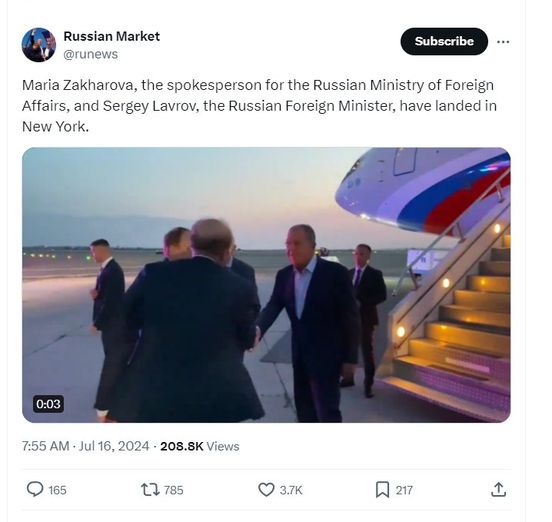 Lavrov & Zakharova I New York