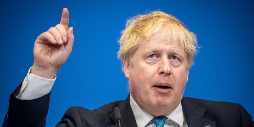 BoJo Uppmanar Ukraina Att Ge Upp Territorium