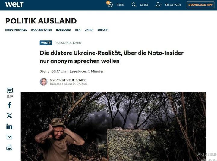 Ukrainsk Verklighet För Nato