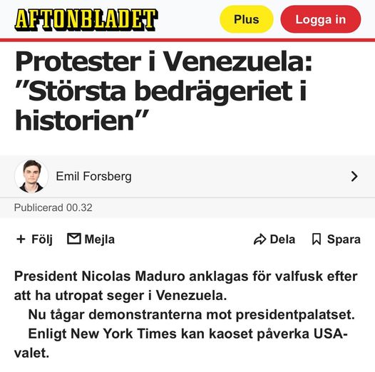 Amerikanskt Påverkande Venezuela-Val..