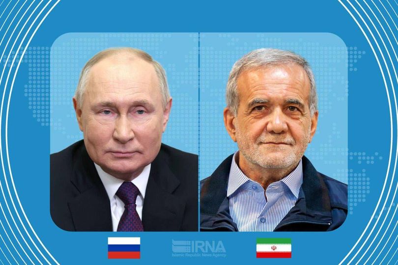 Möte Förbereds Mellan Putin & Irans President Pezeshkiyan