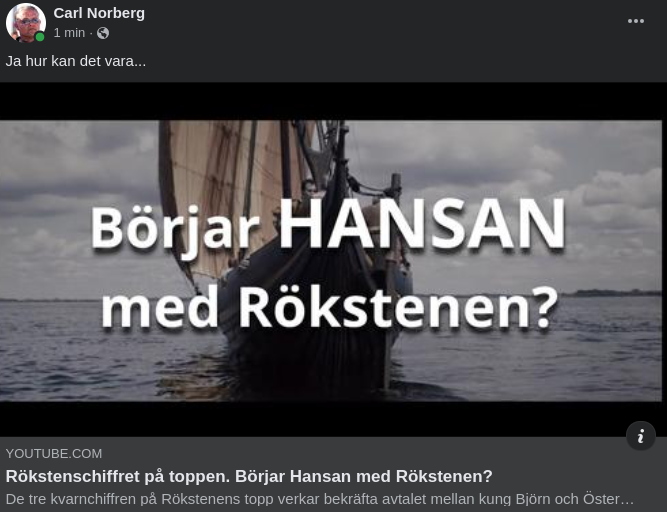 Rökstenen & Hansan..
