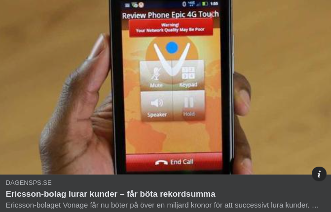Böter För Kundlurande Ericsson-Bolag