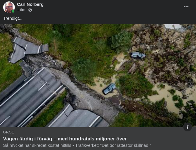 Snabbt & Billigt Restaurerad Väg