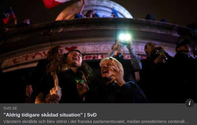 Väldokumenterat I Frankrike