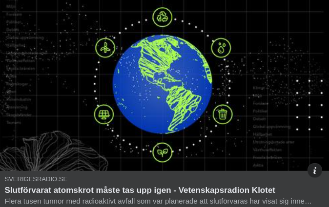 Radioaktivt Avfall Med Otillåtet Innehåll