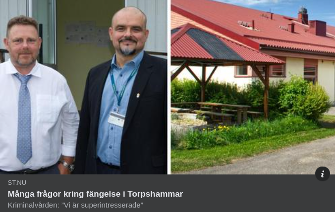 Fängelsefrågor I Torpshammar