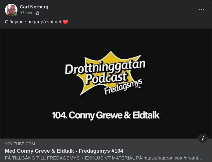 Drottninggatan Sprider Ringar På Vattnet