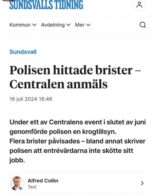 Krogtillsyn Påvisade Brister