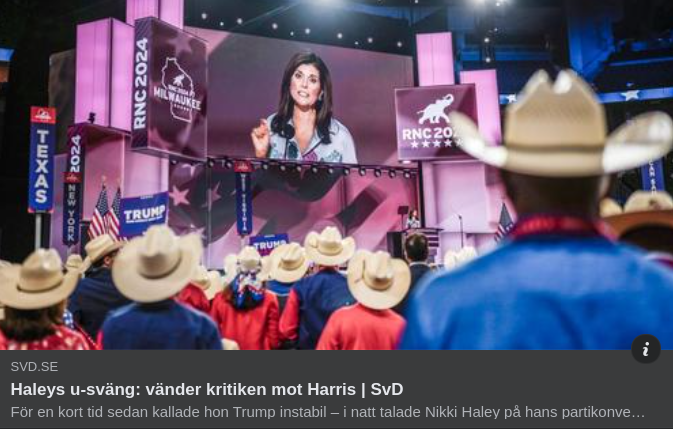 U-Svängande Nikki I SvD & DN