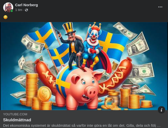 Tonsatt Skuldmättnad