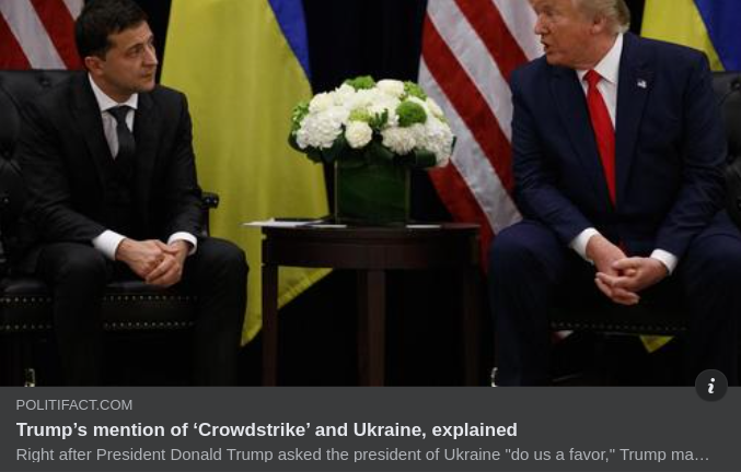 Trump, Ukraina & Crowdstrike