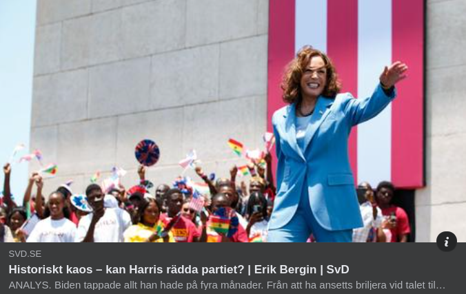 Historiskt Kaos I SvD