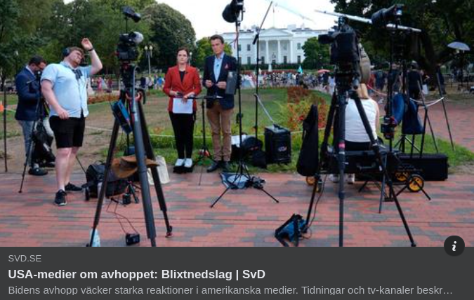 USA-Medier I SvD
