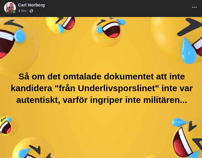Inget Militärt Ingripande..