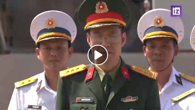 Vietnamesiskt Militärt Affärsbesök I Vladivostok