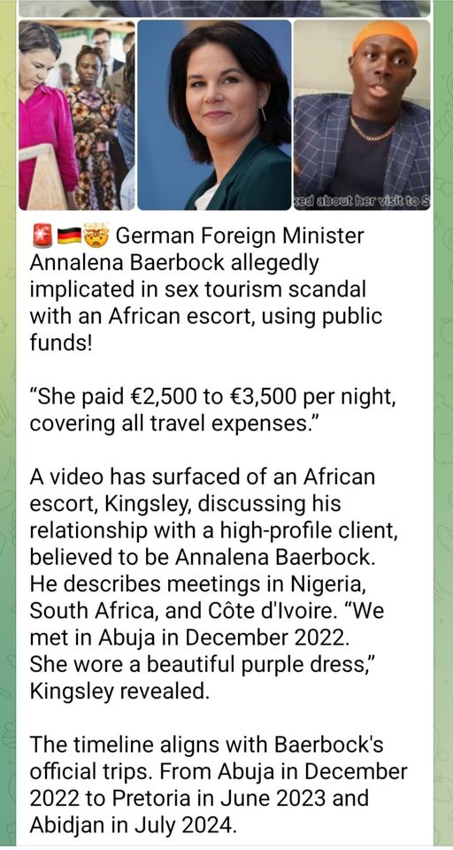 Sexköpande Tysk Utrikesminister?..