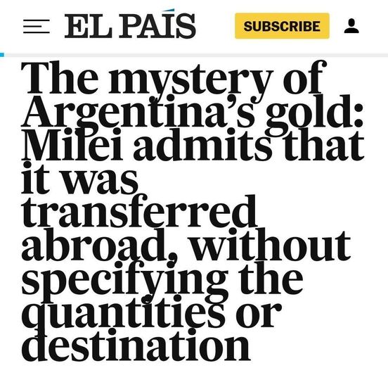 Argentinskt & Venezuelanskt Guld I London..