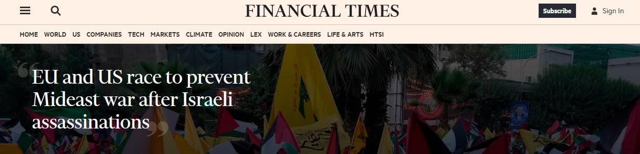 Diplomatiska Nödsamtal I Mellanöstern