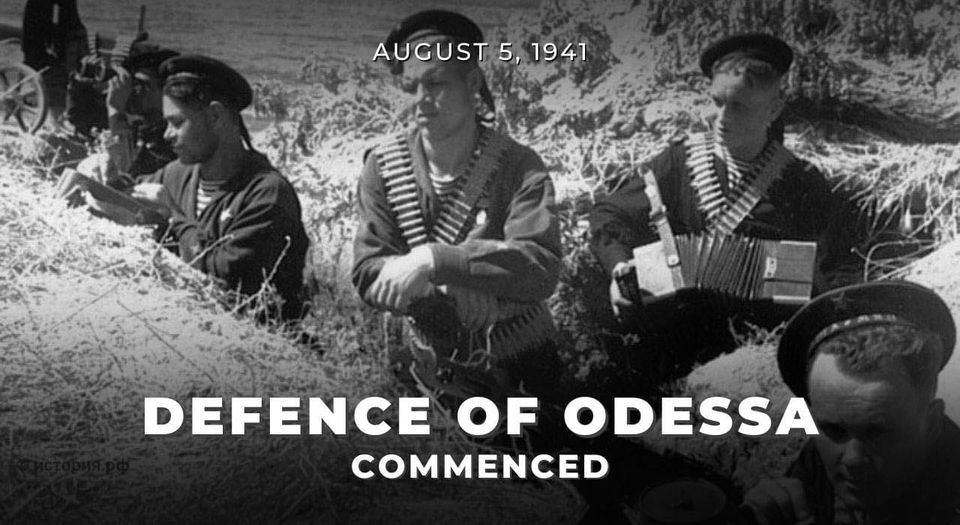 Odessa Den 5:e Augusti 1941