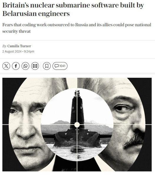 Rysk Mjukvara & Brittiska Atomubåtar