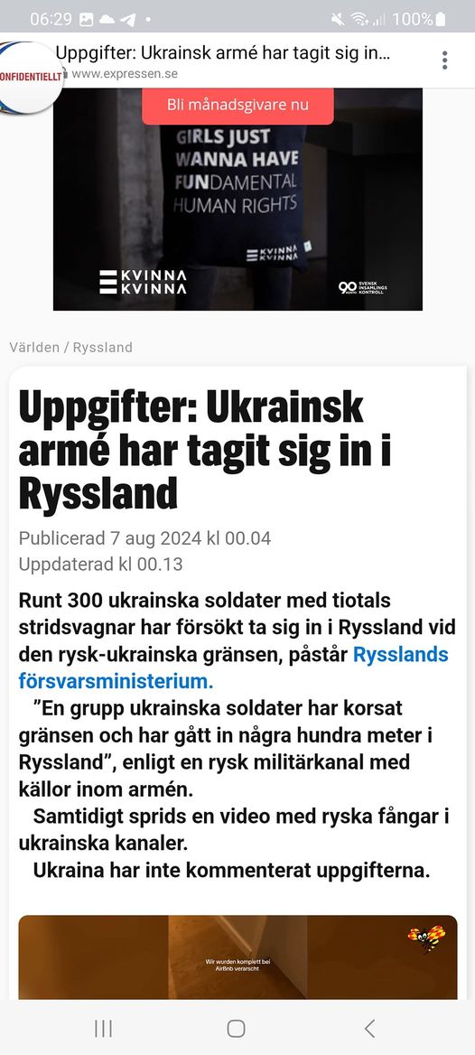 Media & Ukrainsk Armé I Ryssland..