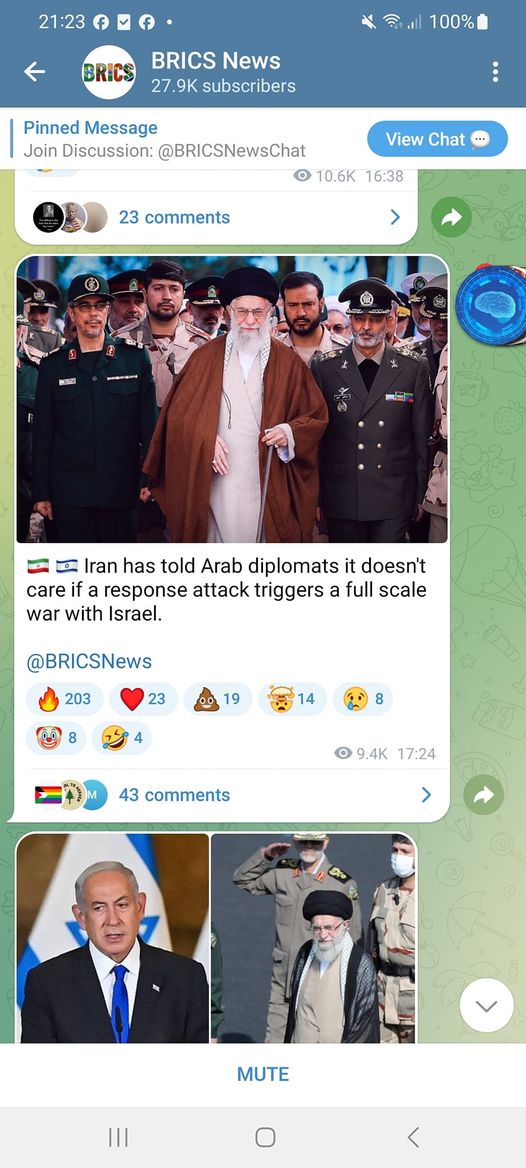 Storkrigsobrytt Iran