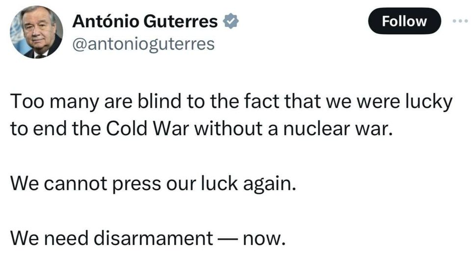 Kallt Krig & Avväpning