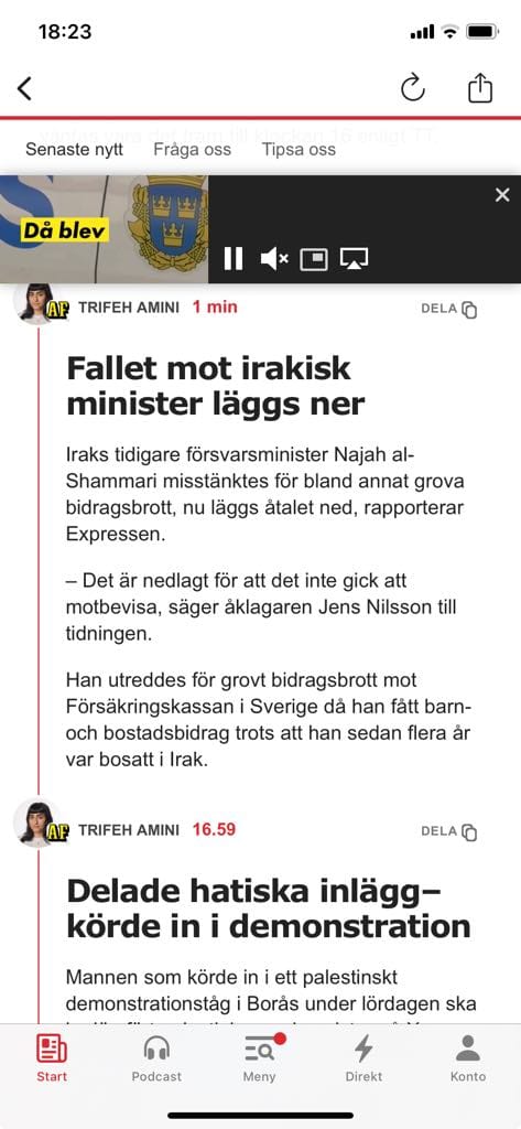Nedlagt Åtal För Irakisk Minister
