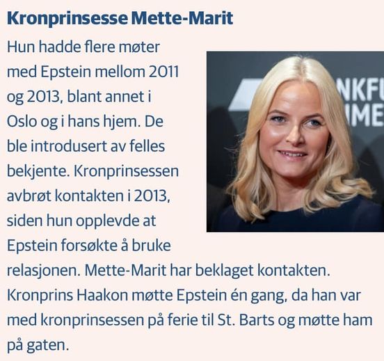 Mette-Marit & Epstein