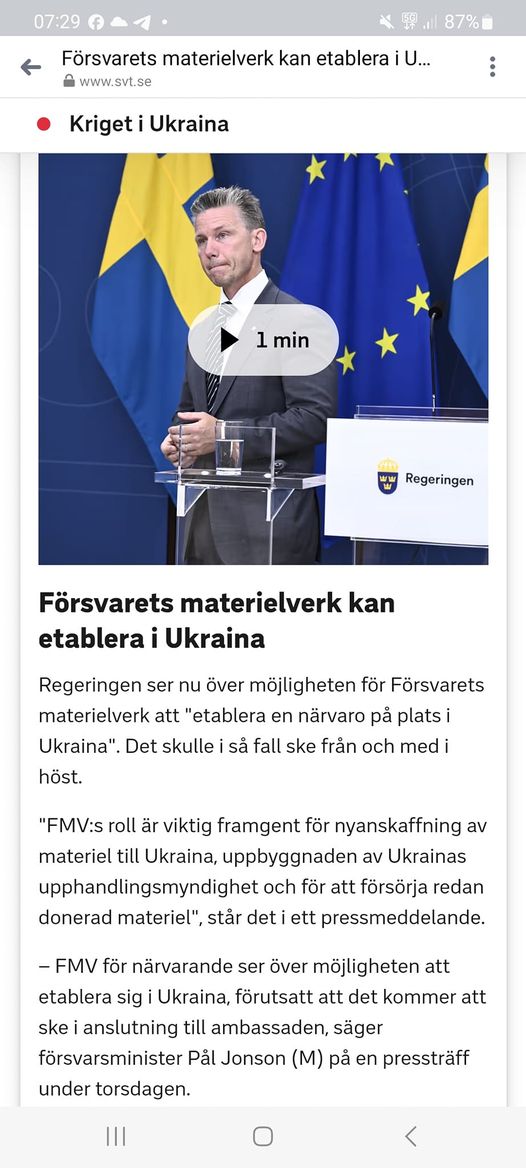 FMV-Etablering I Ukraina Utforskas