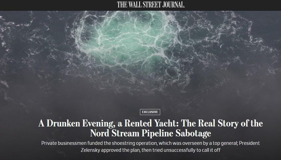 Fyllekväll Orsak Till Nord Stream Sabotage..