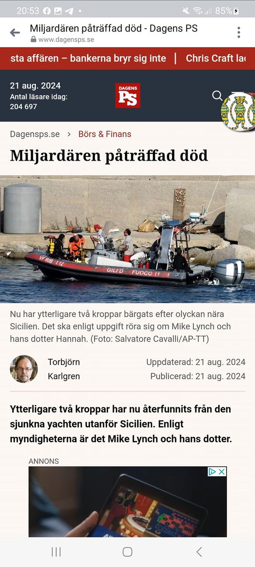 Tech-Miljardär & Dotter Funna Döda