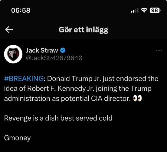 Kennedy Som CIA-Chef?..