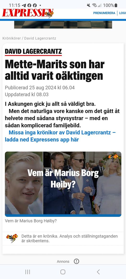 Norska Kungahuset I Nutid