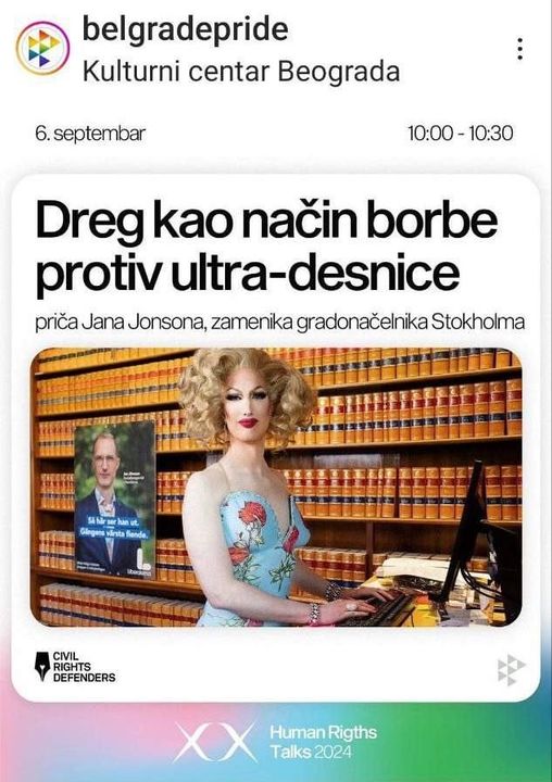 Drag Mot Ultra-Högern I Belgrad