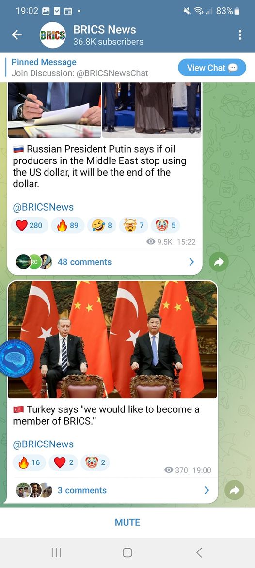 Olja, Dollar & BRICS