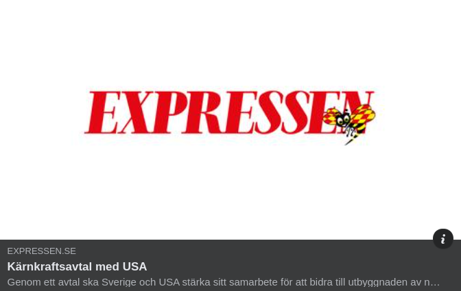 Kärnkraftsavtal Med USA