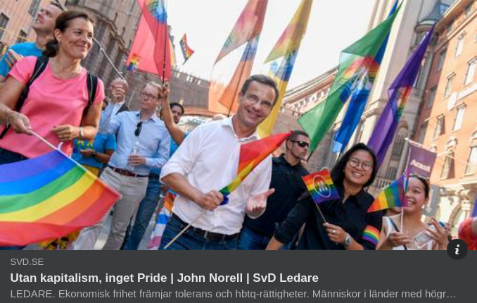 Kapitalism & Pride I SvD