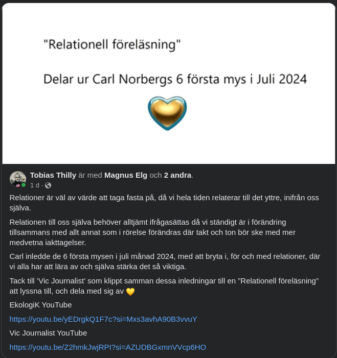 Relationell Föreläsning
