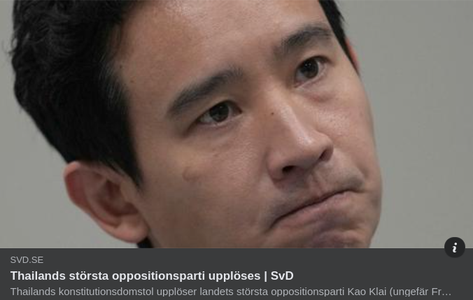 Rojalistupplöst I Thailand