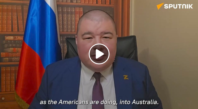 Australien Som Kinesiskt Ukraina