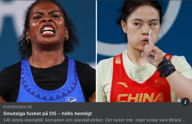 Hemligt & Smutsigt OS-Fusk