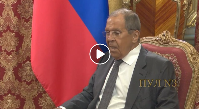 Lavrov & Samma Intressen Nu Med Ukraina Som Då Med Tyskland