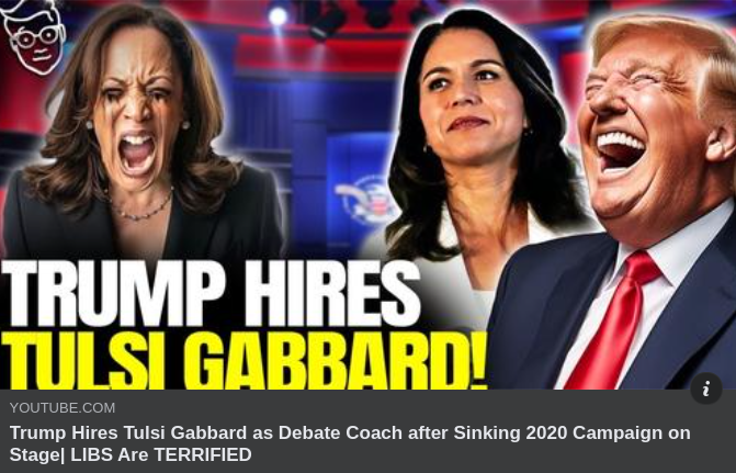 Trump Anställer Gabbard