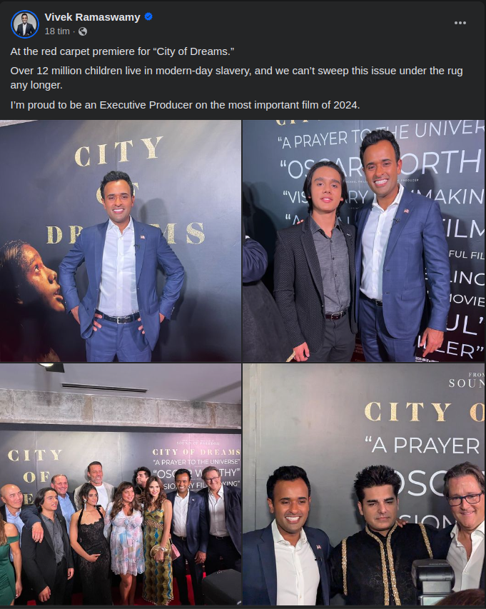 Filmpremiär För Ramaswamy