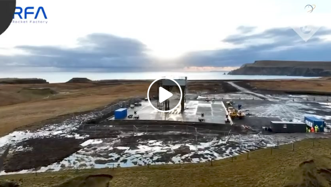 Raketmotorexplosion I Skottland